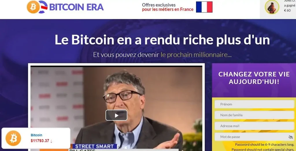 bitcoin era en francais