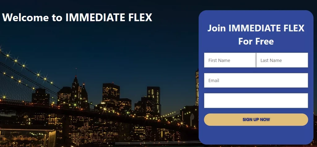 Immediate Flex inscription